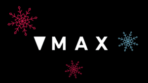 max logo with 3 snow flakes
