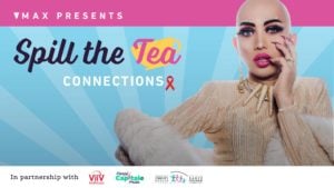 Poster for Spill the tea for Ongina event