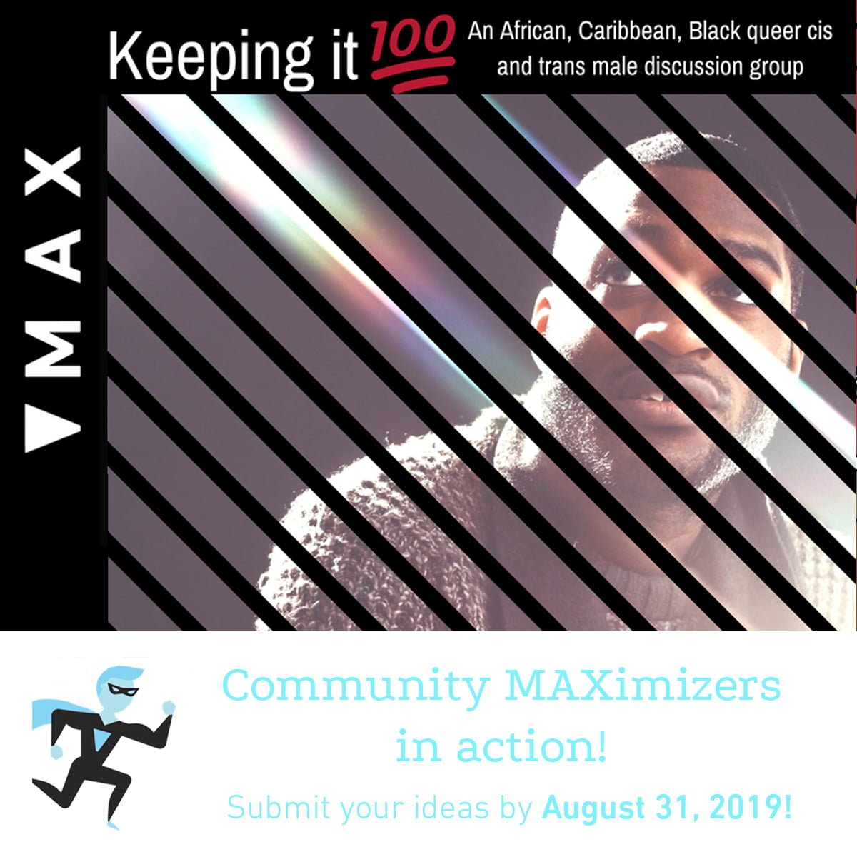 Keeping 100 poster for Community MAXimizer Program