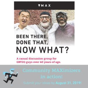 Now What poster for Community MAXimizer Program