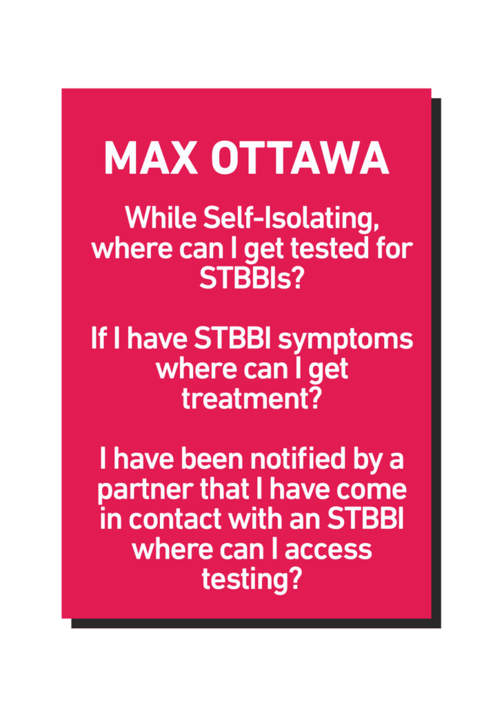 MAX Ottawa COVID-19 & Sexual Health